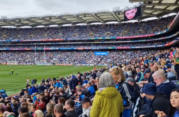The GAA play Sinead O\'Connor\'s \"Nothing Compares to You\" ahead of the All-Ireland final at Croke Park.