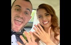 Irish dance stars marry in style in Ireland after viral "Riverdance" proposal