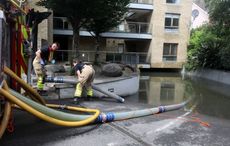 Several people evacuated from their homes after flash flooding in Dublin
