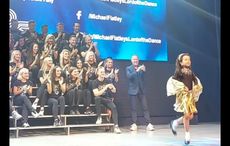 WATCH: Irish dancer, 10, performs on stage for Michael Flatley after viral video