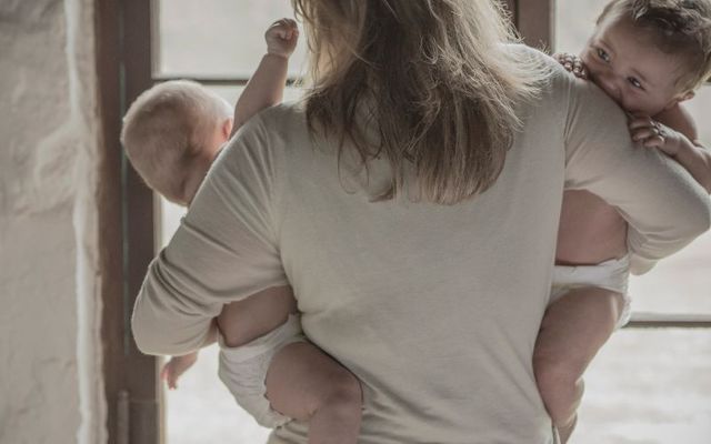 Cathy Wynne and her husband Paul are trying to get their newborn twins home to Ireland after they were born via surrogacy in Ukraine in July.