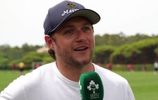 WATCH: Niall Horan gets "ubelievable" look at Irish Rugby training