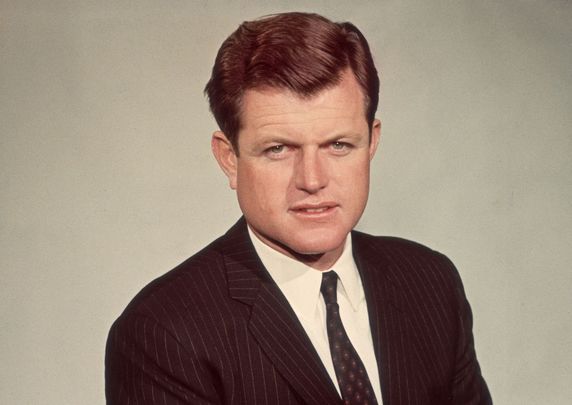 Senator Ted Kennedy, photographed in 1969.