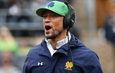Notre Dame coach urges players to enjoy Irish experience in Dublin