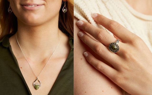 Connemara Marble\'s new jewelry collection - official heritage stone of Ireland