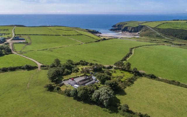 On the market, this seaside thatched cottage at Dunabrattin, Tramore, in County Waterford.