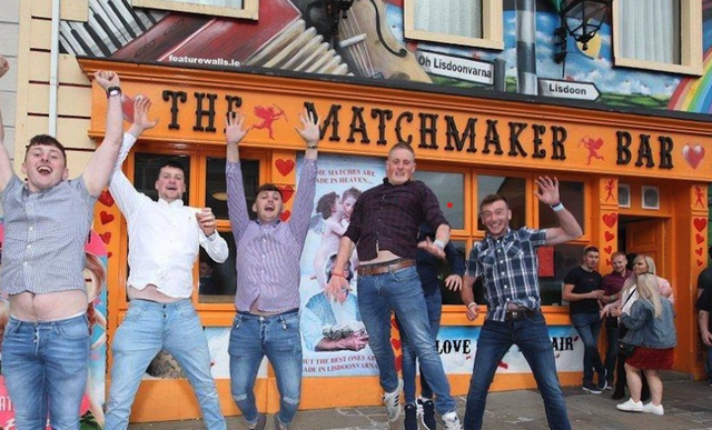 The lads have arrived at the Lisdoonvarna Matchmaking Festival! 