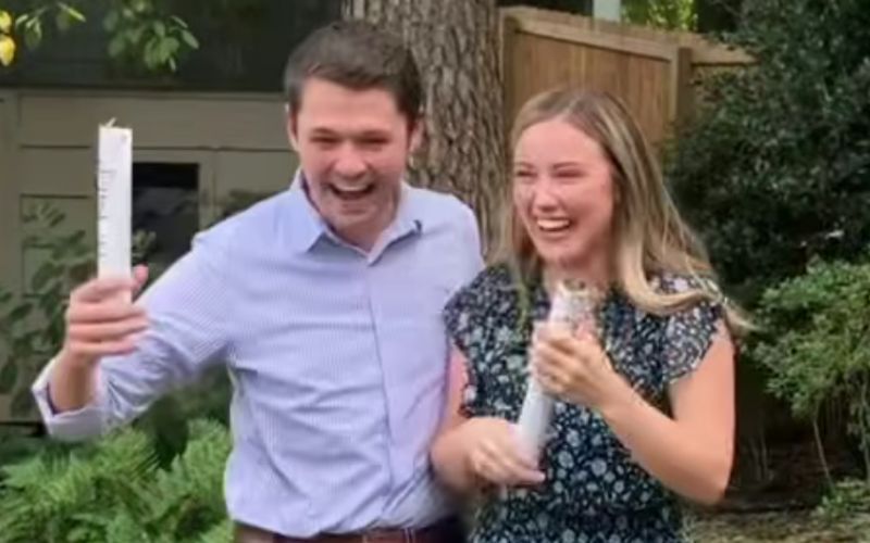 "So excited" - Damian McGinty and his wife are expecting their first child