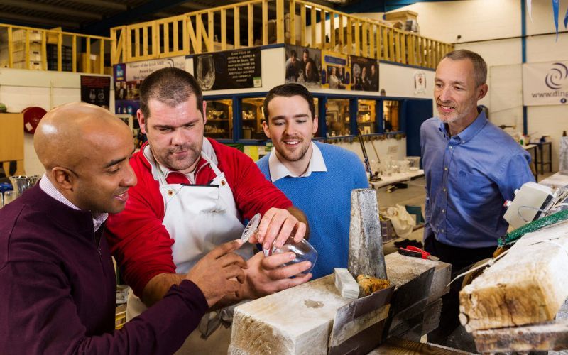 WATCH: Take a tour of a traditional Irish crystal workshop in Dingle, Kerry