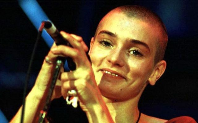 February 8, 1991: Sinéad O\'Connor at the Point Theatre in Dublin. 