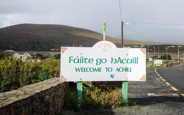 Welcome to Achill, Co Mayo.