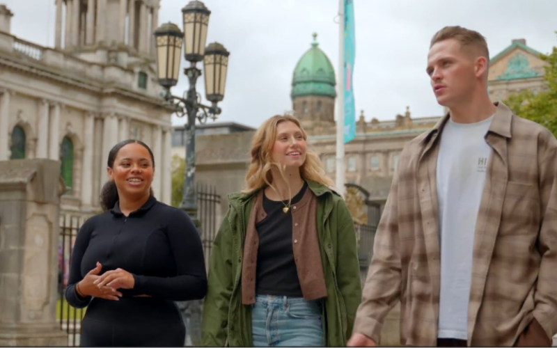 WATCH: North American students share what it's really like to live in Belfast