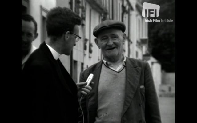 A still from \"Glenties Tidy Towns,\" filmed in 1962.