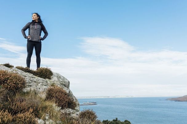 Howth head just 50 mins outside Dublin city center.