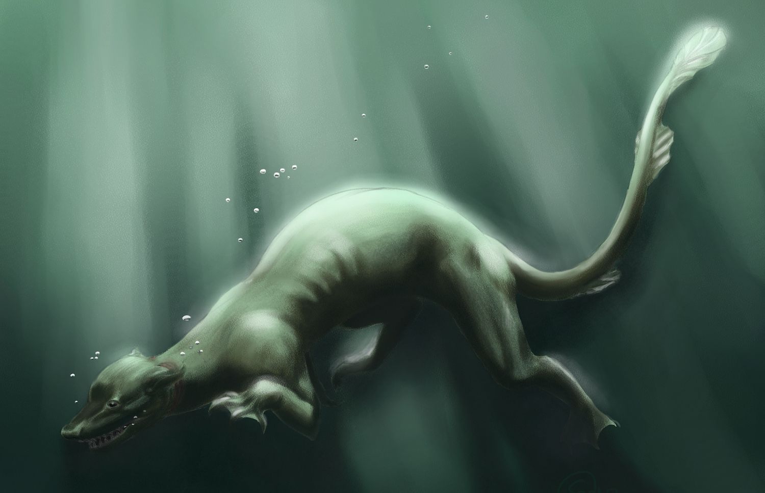 Ireland’s Hound of the Deep - the Irish mythical monster Dobhar Chú