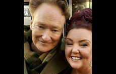 Galway woman bumps into Conan O'Brien, goes for a pint with him