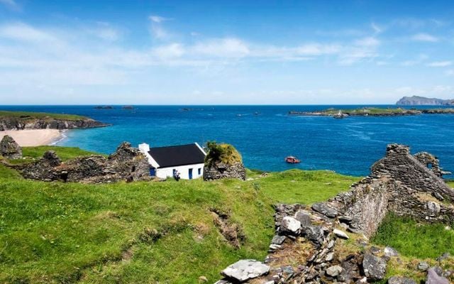 Great Blasket Island off the Dingle peninsula in Co Kerry.