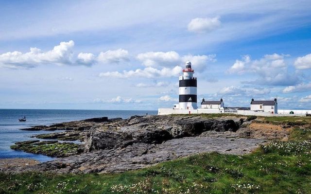 Hook Lighthouse in County Wexford, Ireland.