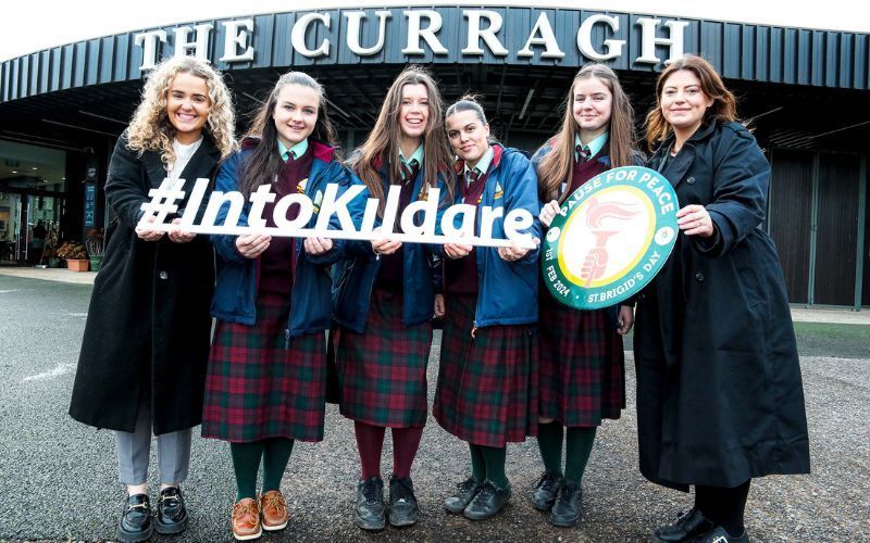 Kildare students join inspiring "Pause for Peace" movement for St. Brigid's Day