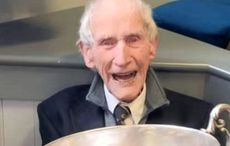 Irish man celebrates turning 107 at same church where he was baptized