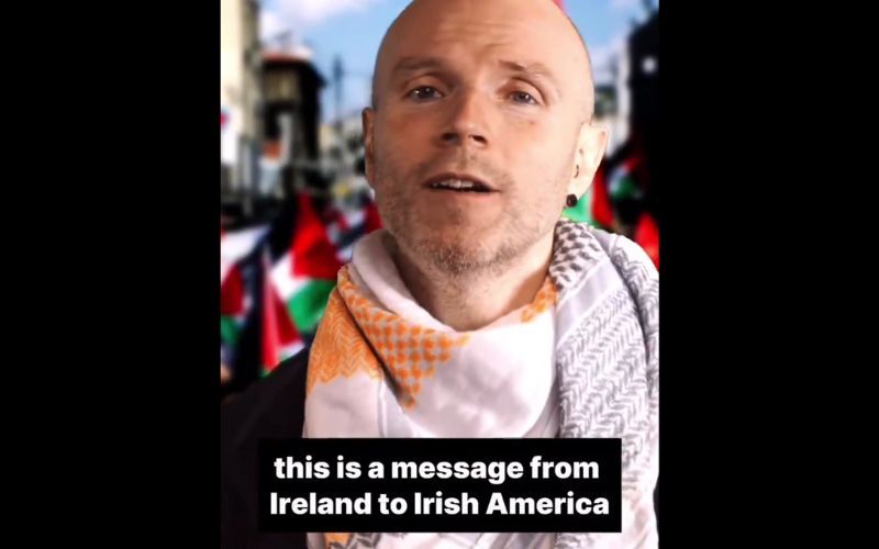 Irish comic’s “urgent message to Irish America” about Gaza goes viral