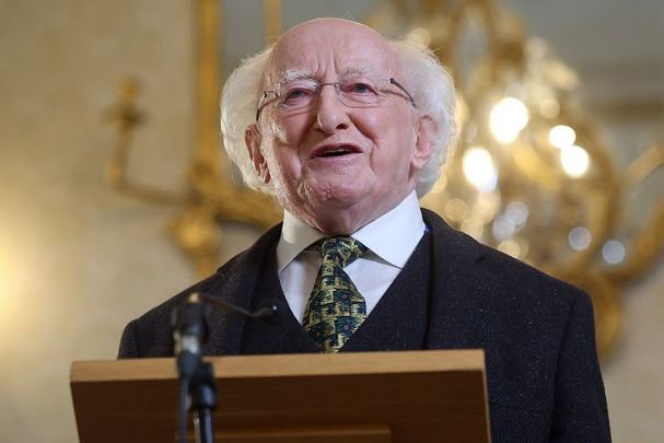 President of Ireland Michael D. Higgins.