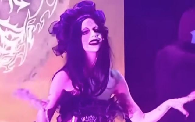 Bambie Thug performs on RTE\'s \"The Late Late Show Eurosong Special.\"