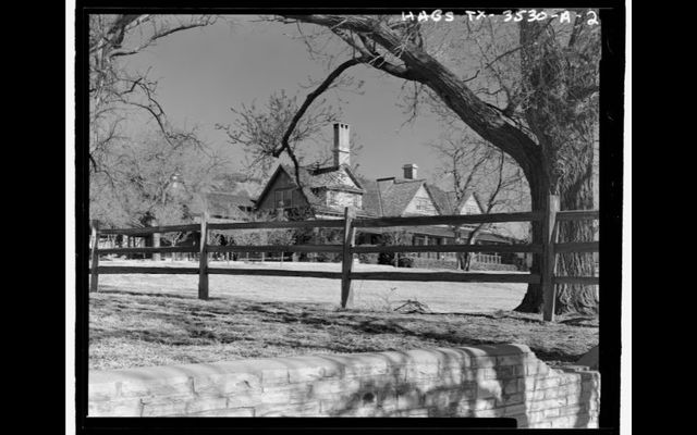 J A Ranch Headquarters, Main House, Paloduro, Armstrong County, Texas.