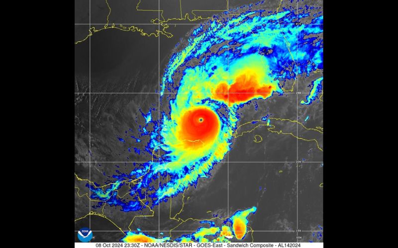 Ireland issues US travel alert ahead of "extremely dangerous" Hurricane Milton