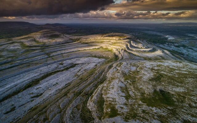 The Burren in County Clare.