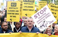Irish hospitality sector take to the streets as industry at "breaking point"