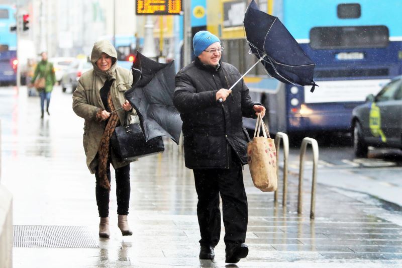 No sign of rain stopping as Ireland reels from Storm Ashley’s wrath