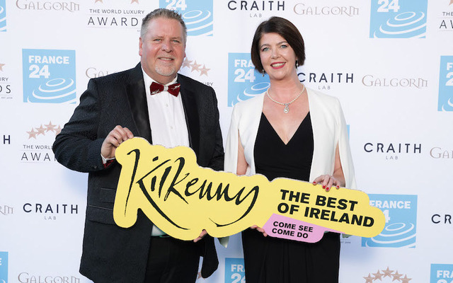 Kilkenny Tourism\'s Nevin Cody and Valerie O\'Sullivan.
