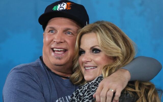 September 17, 2022: Garth Brooks with his wife Trisha Yearwood giving his closing press conference at Croke Park Dublin.