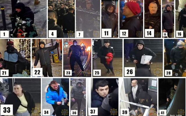 Police release images of Dublin Nov 2023 riots.