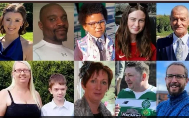 Victims of the Creeslough tragedy.