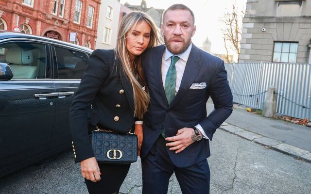 November 22, 2024: Dee Devlin joins her fiancee Conor McGregor at the High Court in Dublin. McGregor is facing a civil suit where Nikita Hand alleges he raped her in 2018.