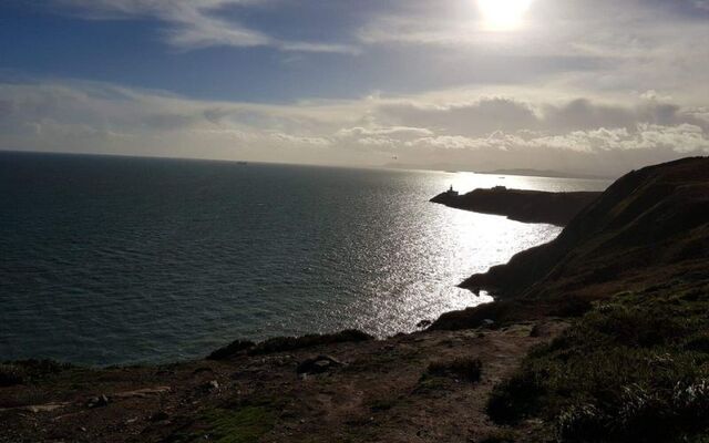 The cliff walk in Howth, County Dublin.
