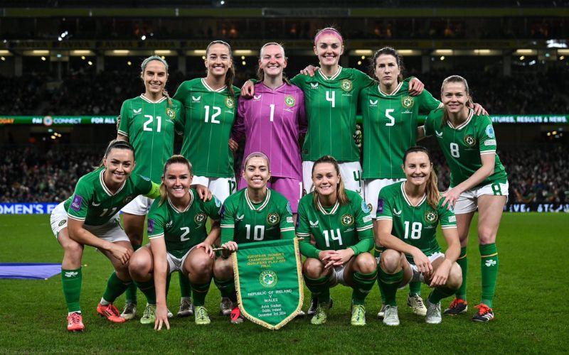 Ireland miss out on Euro 2025 qualification as Wales hold out for nervy win