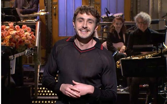 Paul Mescal on \"SNL\".