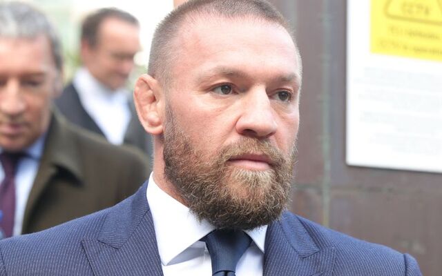 Conor McGregor pictured here on November 7, 2024.