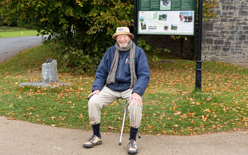 Roscommon man raised €165k for charities walking across Ireland for 90th birthday