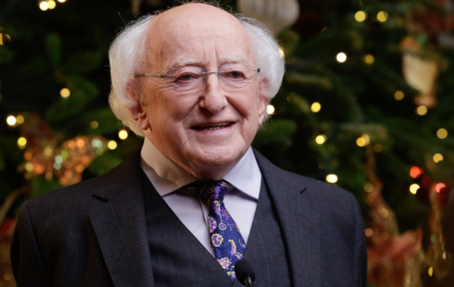 Ireland\'s President Michael D. Higgins.