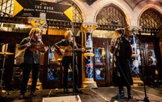 The Coronas lead annual Christmas charity busk in Dublin city