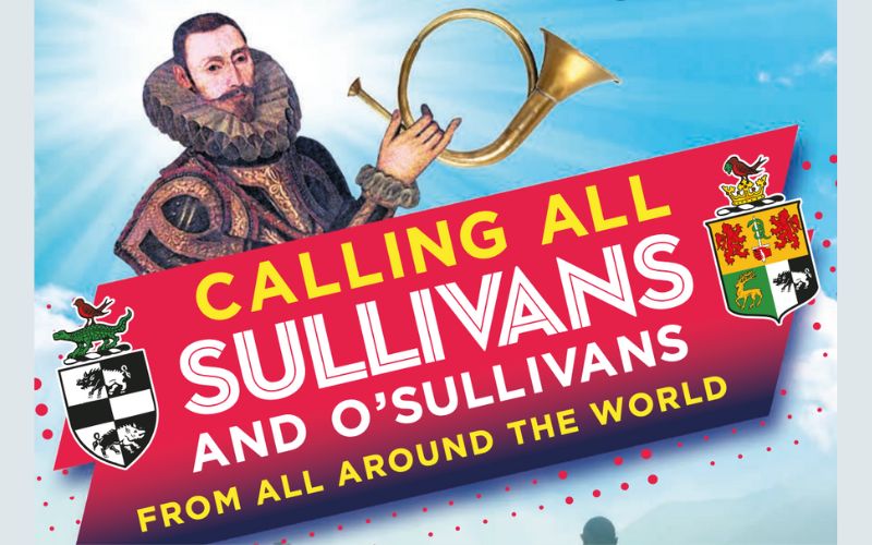 Sullivan and O'Sullivan clan reunion to break world record at 2026 event in Ireland