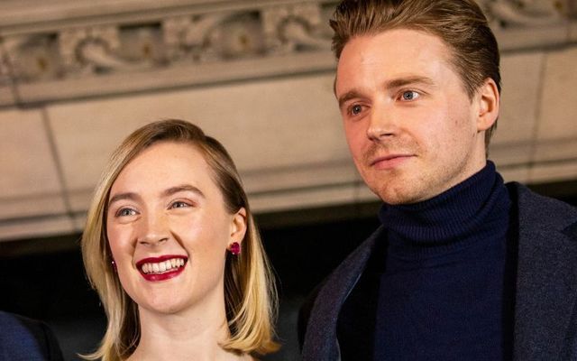 Saoirse Ronan and Jack Lowden in 2019.