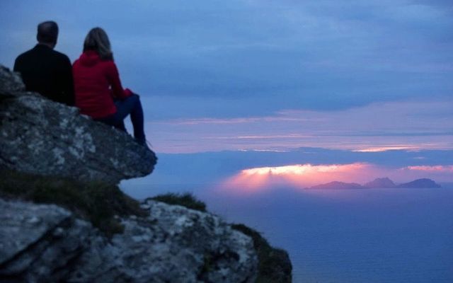 Blasket Islands off the west coast of the Dingle Peninsula in County Kerry.