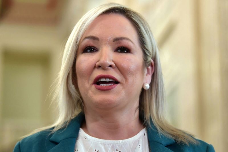 Sinn Féin's Michelle O'Neill becomes first nationalist First Minister in Northern Irish history