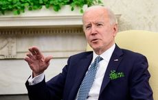 Biden says he has to hold his "Irish temper" when it comes to Trump
