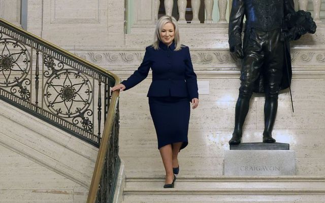 February 3, 2024: Northern Ireland First Minister Michelle O\'Neill at Stormont in Belfast.